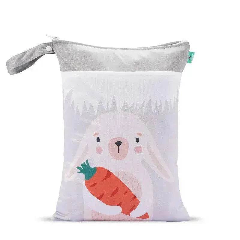 Infant Baby Diaper Storage Bag Travel Portable Diaper Bag Waterproof Clothes Diapers - EX-STOCK Canada