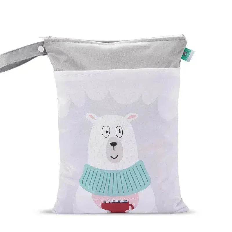 Infant Baby Diaper Storage Bag Travel Portable Diaper Bag Waterproof Clothes Diapers - EX-STOCK Canada