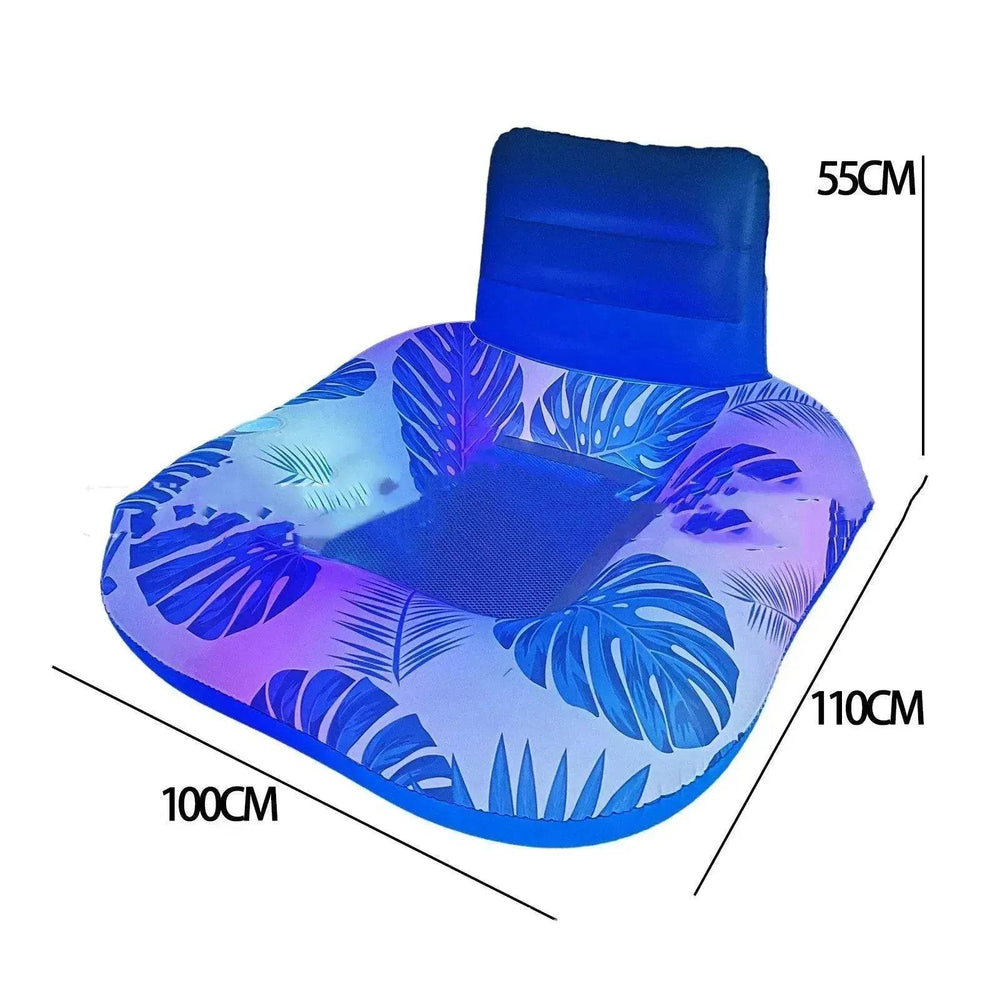 Inflatable Water Floating Seat Swim Ring Float - EX-STOCK Canada