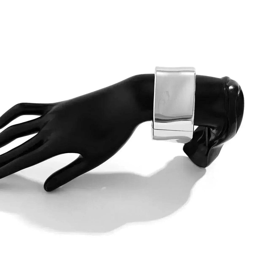 Irregular With Personality Glossy Alloy Wide Bracelet for Women - EX-STOCK Canada