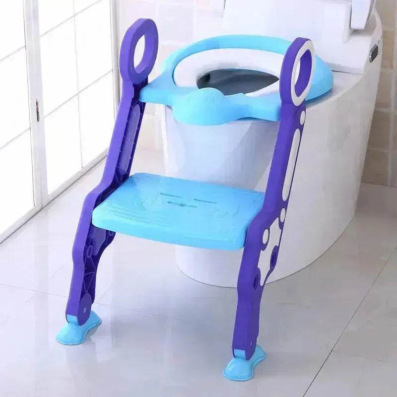 Kids Children's Foldable Stepped Toilet Ladder - EX-STOCK Canada