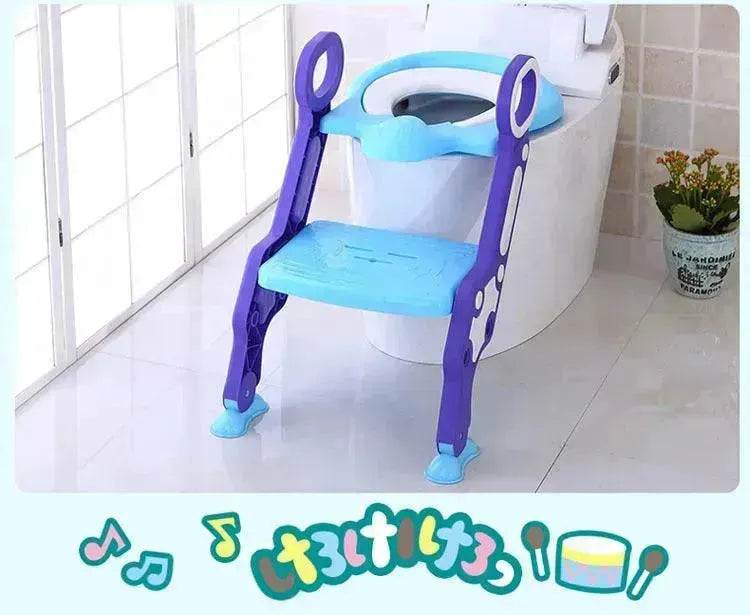 Kids Children's Foldable Stepped Toilet Ladder - EX-STOCK Canada