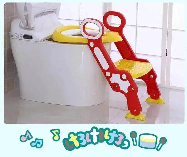 Kids Children's Foldable Stepped Toilet Ladder - EX-STOCK Canada