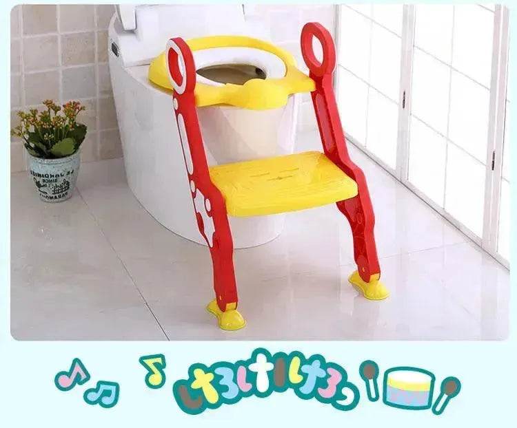 Kids Children's Foldable Stepped Toilet Ladder - EX-STOCK Canada
