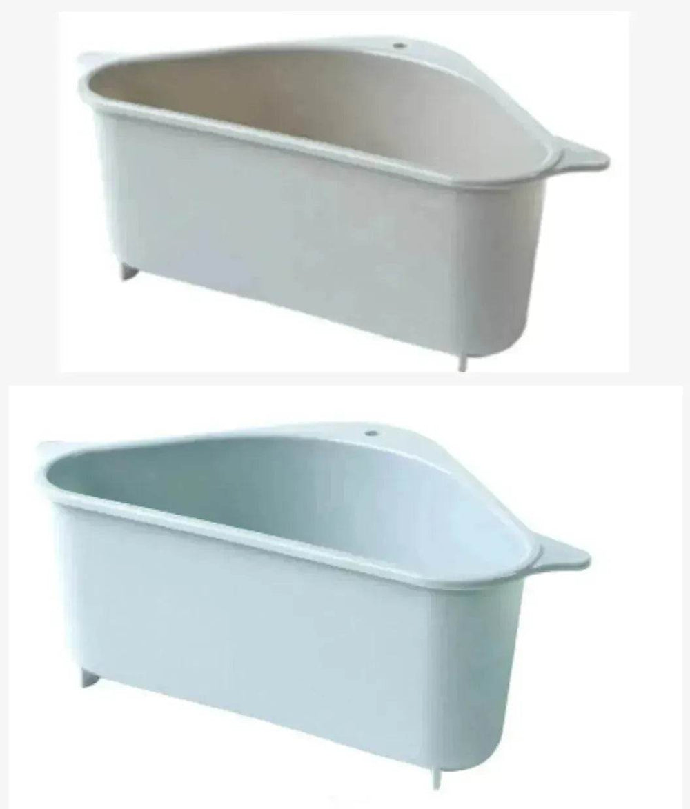 Kitchen Sink Multi-function Triangle Storage Rack Multi-purpose Dishwashing Sponge Drain Rack Storage Rack - EX-STOCK Canada