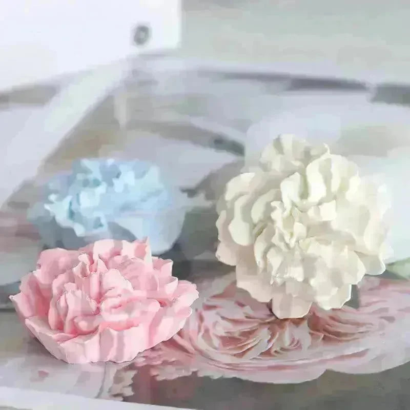 Korean Carnation Flower Scented Candle Mold - EX-STOCK CANADA
