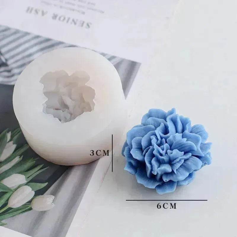 Korean Carnation Flower Scented Candle Mold - EX-STOCK Canada