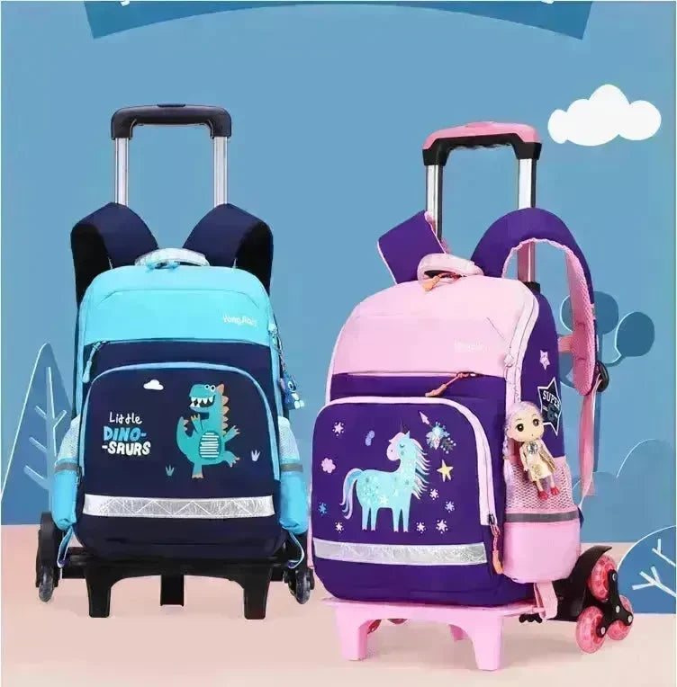 Korean Detachable Trolley Bag For Elementary School Students - EX-STOCK CANADA