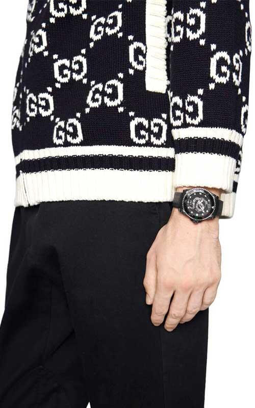 Reloj de hombre Gucci 45 mm Dive YA136217 - EX-STOCK Canada