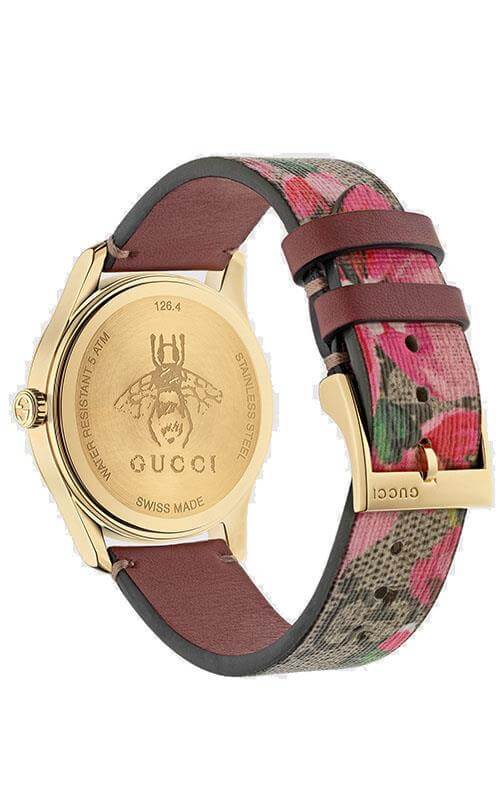 Reloj GUCCI G-Timeless Pink GG Bloom YA1264038A - EX-STOCK Canada