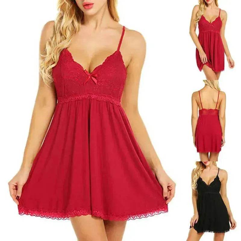 Lace Lingerie Sling Dress - EX-STOCK Canada