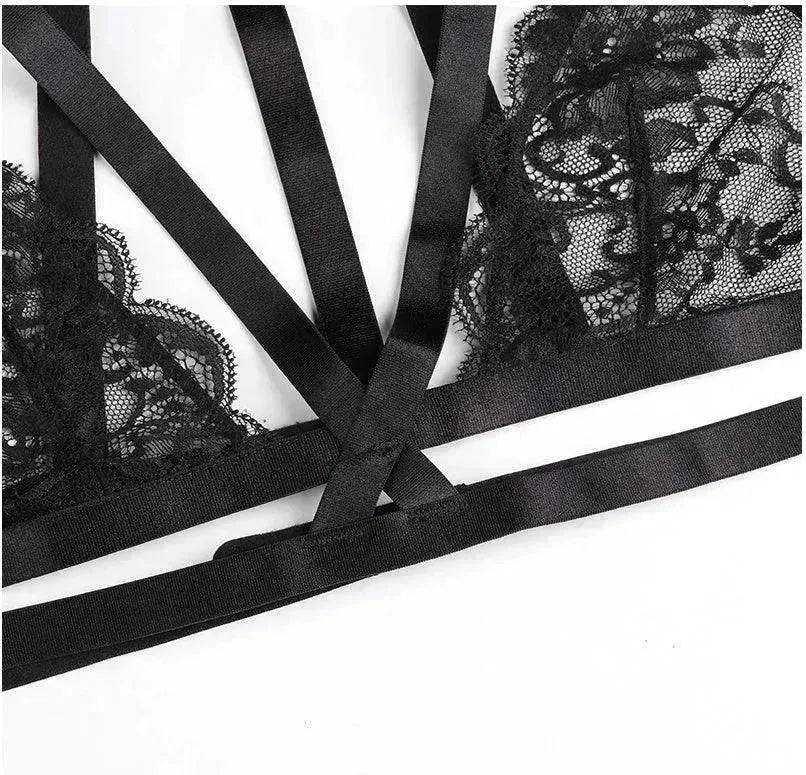 Lace perspective bandage lingerie - EX-STOCK Canada