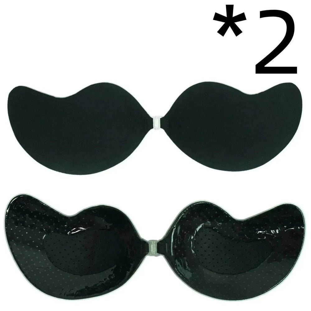 Lala Goddess Mango Cup With Deep V Invisible Bra Women's Swimwear Bridal Wedding Dress Gathered Chest Stickers Wholesale - EX-STOCK Canada