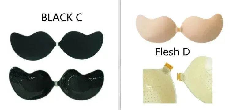 Lala Goddess Mango Cup With Deep V Invisible Bra Women's Swimwear Bridal Wedding Dress Gathered Chest Stickers Wholesale - EX-STOCK Canada