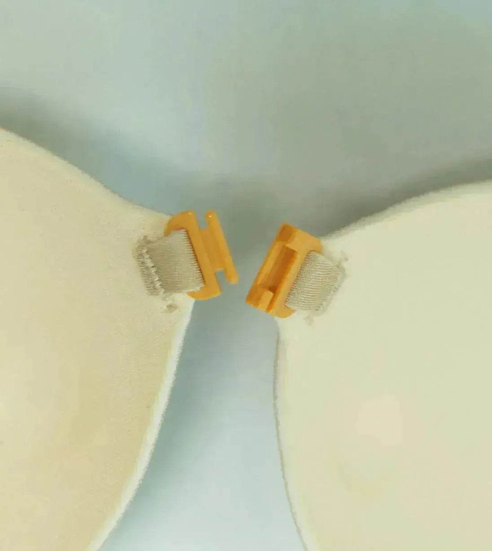 Lala Goddess Mango Cup With Deep V Invisible Bra Women's Swimwear Bridal Wedding Dress Gathered Chest Stickers Wholesale - EX-STOCK Canada