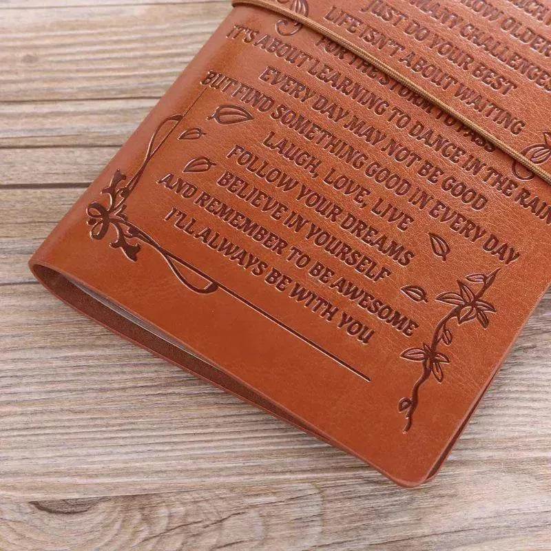 Leather Hand Ledger Business Note Hand Ledger - EX-STOCK Canada