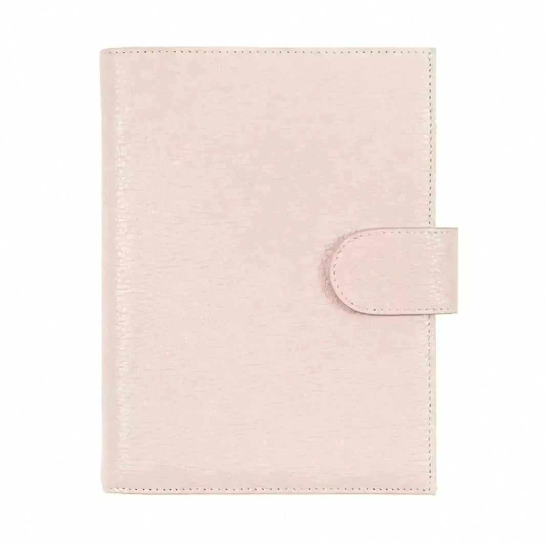 Leather Notebook Lychee Pattern Head Layer Cowhide A6 Loose-Leaf Diary - EX-STOCK CANADA