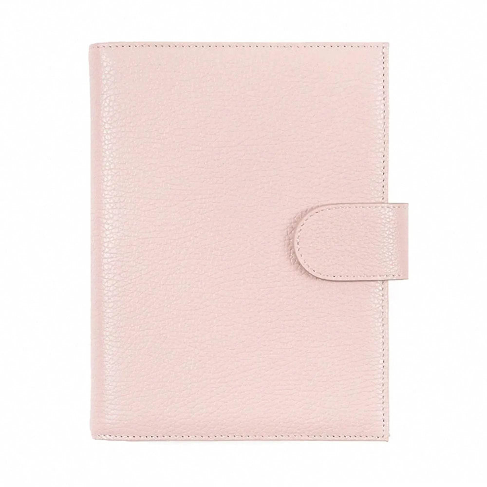Leather Notebook Lychee Pattern Head Layer Cowhide A6 Loose-Leaf Diary - EX-STOCK Canada