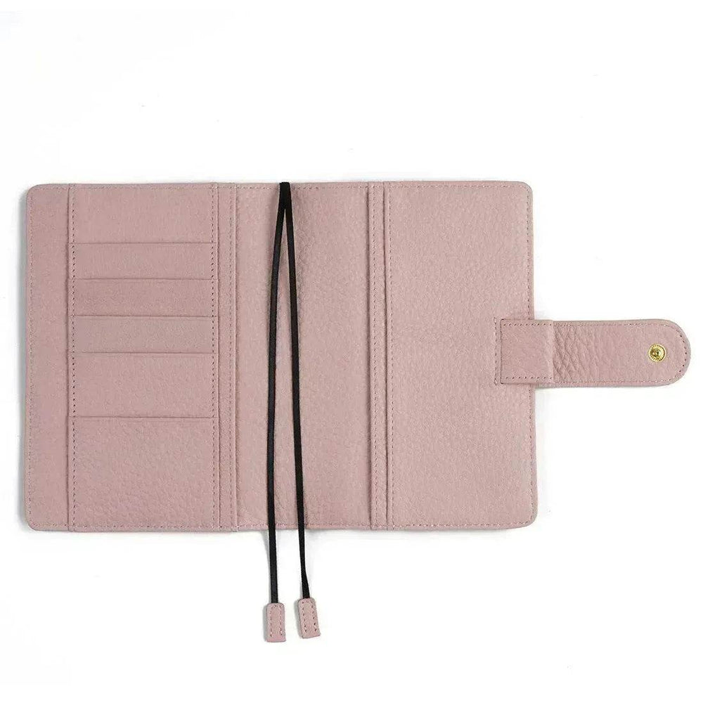 Leather Notebook Lychee Pattern Head Layer Cowhide A6 Loose-Leaf Diary - EX-STOCK Canada