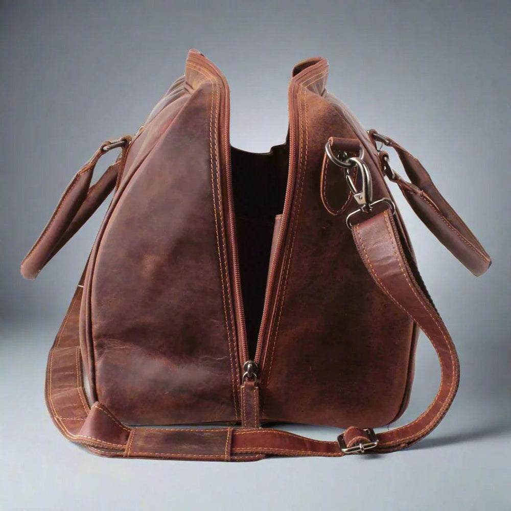 Greenwood Leather Weekend Travel Bag EX-STOCK Canada