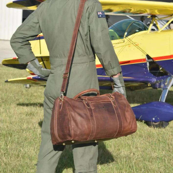 Greenwood Leather Weekend Travel Bag EX-STOCK Canada