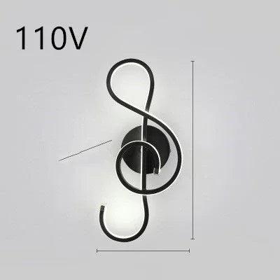 led wall lamp nordic minimalist bedroom bedside lamp EX-STOCK Canada