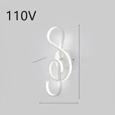 led wall lamp nordic minimalist bedroom bedside lamp EX-STOCK Canada