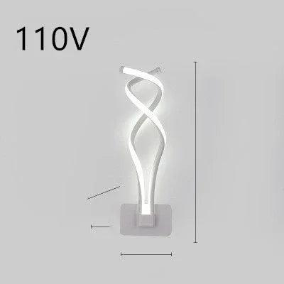 led wall lamp nordic minimalist bedroom bedside lamp EX-STOCK Canada