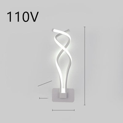 led wall lamp nordic minimalist bedroom bedside lamp EX-STOCK Canada