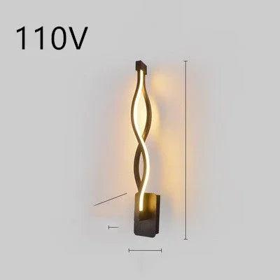 led wall lamp nordic minimalist bedroom bedside lamp EX-STOCK Canada