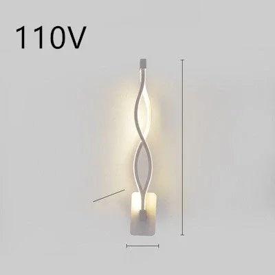 led wall lamp nordic minimalist bedroom bedside lamp EX-STOCK Canada