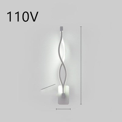 led wall lamp nordic minimalist bedroom bedside lamp EX-STOCK Canada
