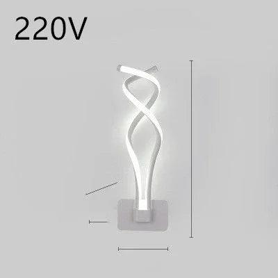 led wall lamp nordic minimalist bedroom bedside lamp EX-STOCK Canada