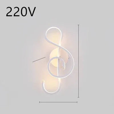 led wall lamp nordic minimalist bedroom bedside lamp EX-STOCK Canada