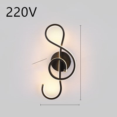 led wall lamp nordic minimalist bedroom bedside lamp EX-STOCK Canada