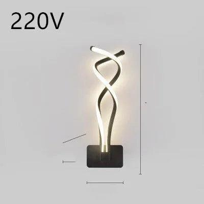 led wall lamp nordic minimalist bedroom bedside lamp EX-STOCK Canada