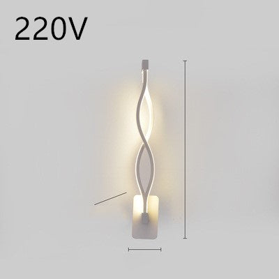 led wall lamp nordic minimalist bedroom bedside lamp EX-STOCK Canada