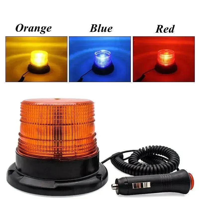 LED Warning Light Car Strobe Light Magnetic Ceiling Light - EX-STOCK Canada