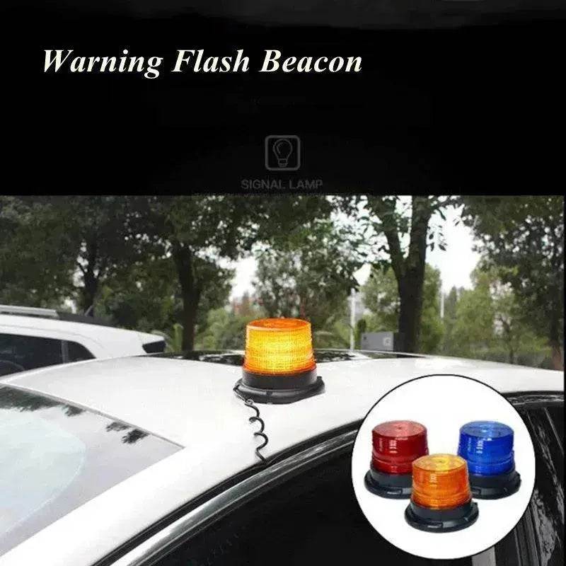 LED Warning Light Car Strobe Light Magnetic Ceiling Light - EX-STOCK Canada