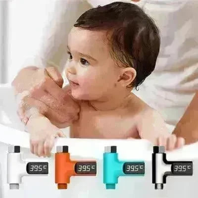 LED Water Temperature Gauge Visible Shower Temperature Meter Child Temperature Control Shower Thermometer - EX-STOCK CANADA