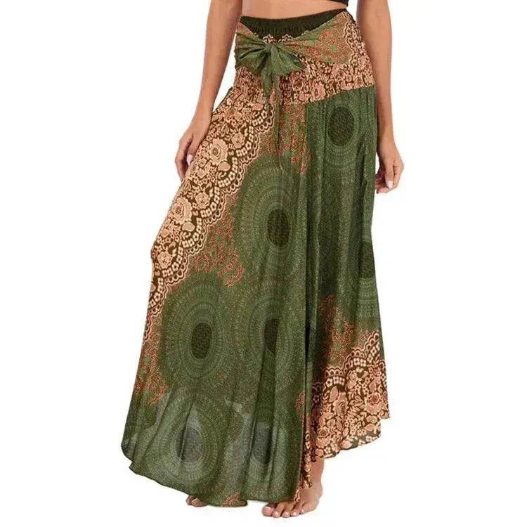 Leisure Beach Vacation Two Wear Big Skirt Belly Dance - EX-STOCK Canada