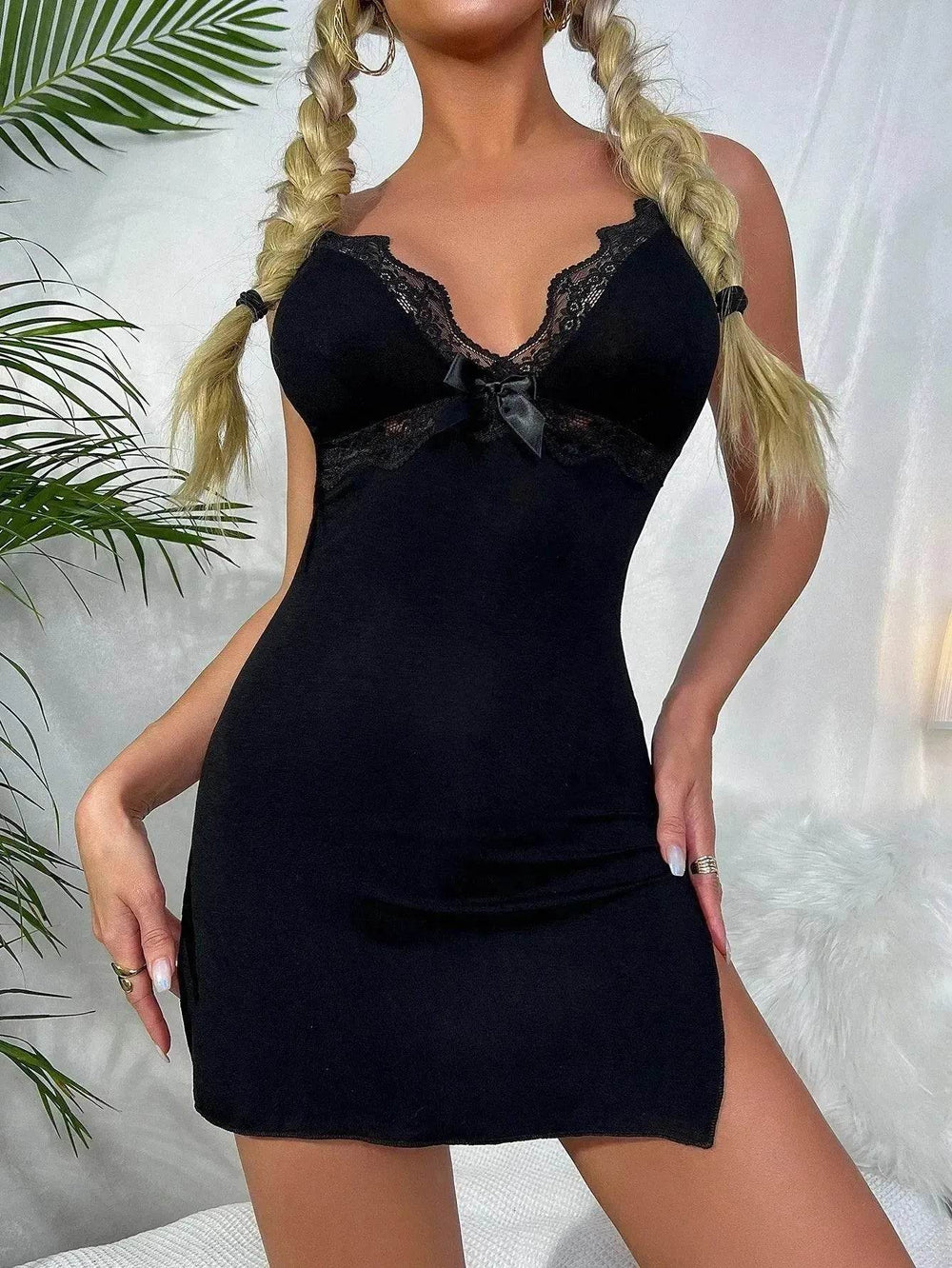 Lingerie Dress Lace Lingerie Charming Underwear Lingerie Set - EX-STOCK Canada