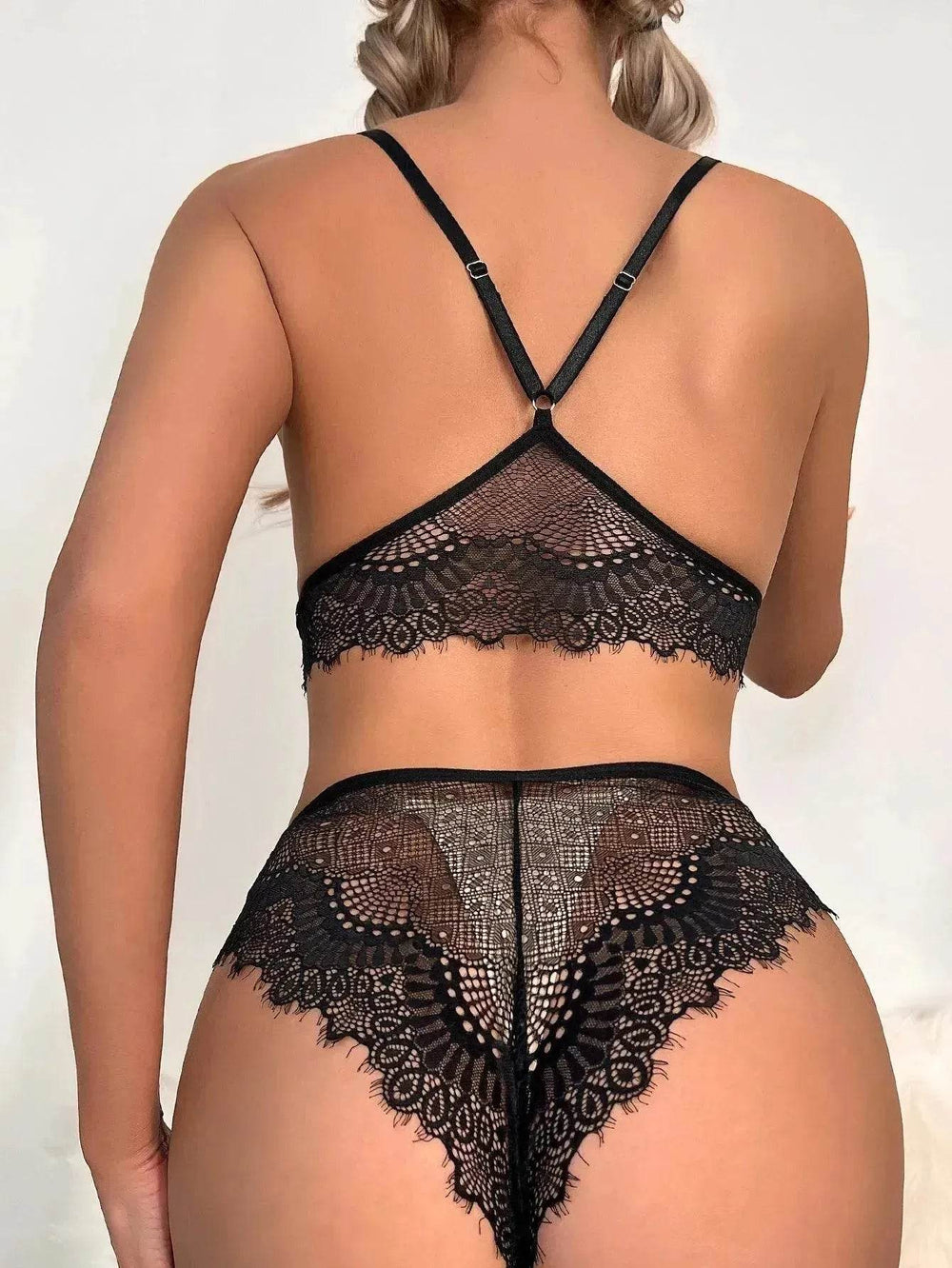 Lingerie Set Charming Lingerie Summer Underwear Black Underwear - EX-STOCK Canada