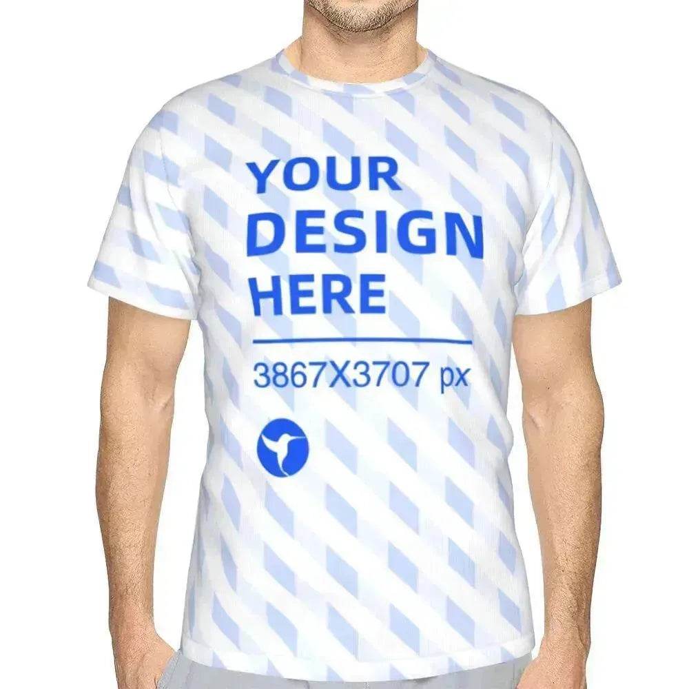 Loose And Comfortable Men's Short Sleeve Full Width T-shirt - EX-STOCK Canada