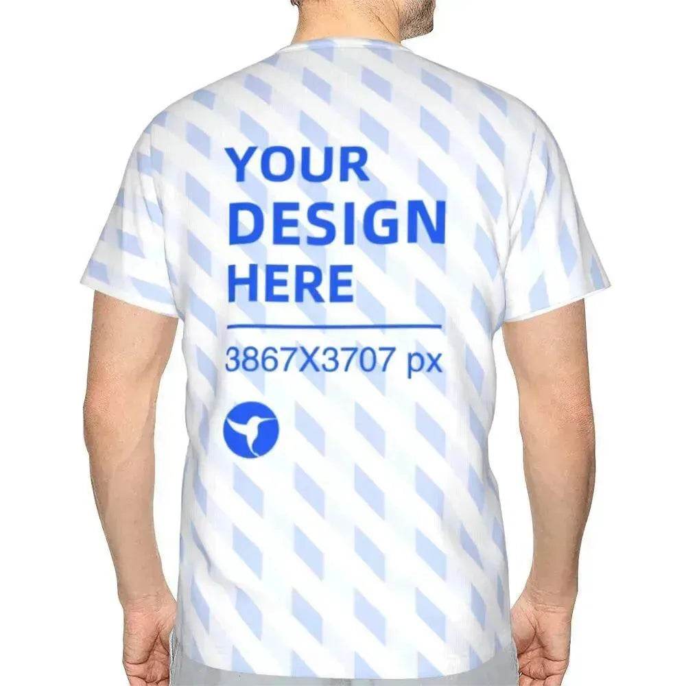 Loose And Comfortable Men's Short Sleeve Full Width T-shirt - EX-STOCK Canada