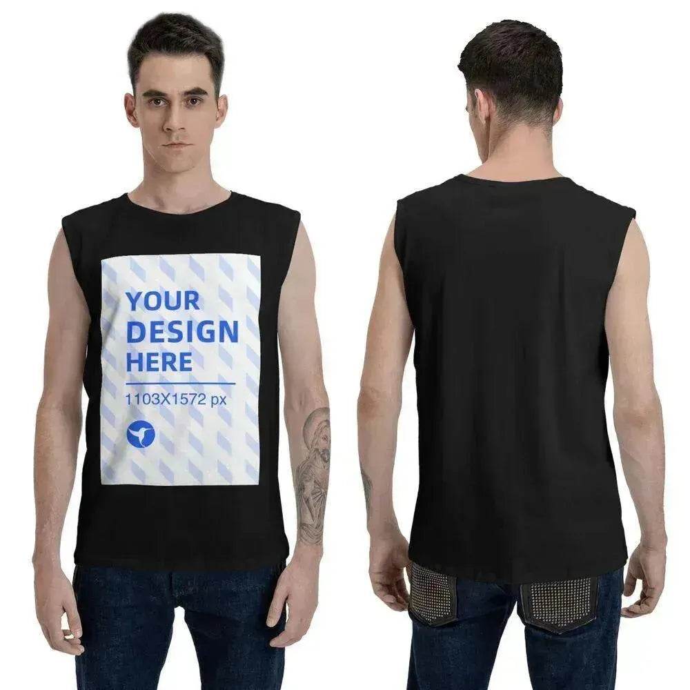 Loose And Simple Men's Sleeveless T-shirt - EX-STOCK Canada