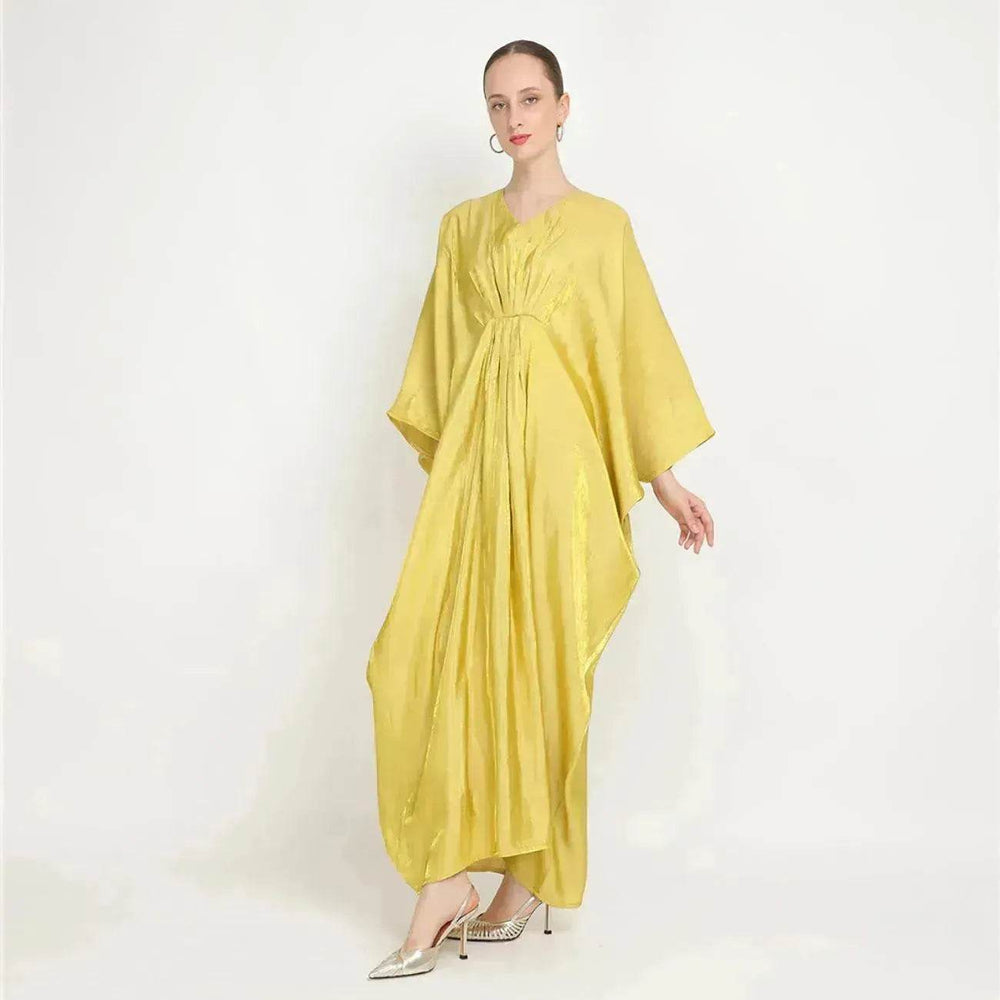 Loose Batwing Long Sleeve Abaya Dress for Arab Dubai Turkey Middle East Women - EX-STOCK Canada