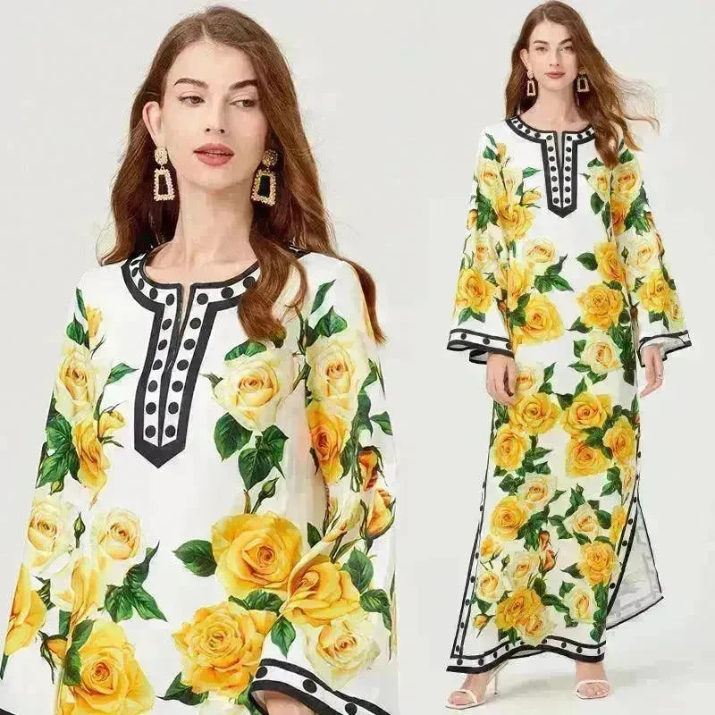 Loose Bohemian Holiday Dress Women - EX-STOCK CANADA