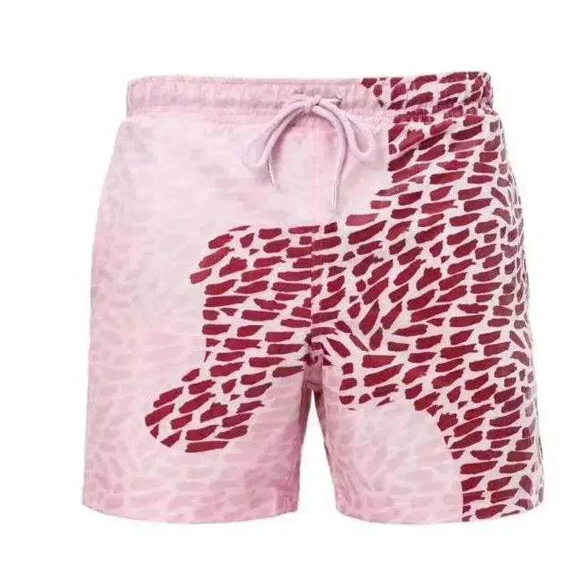 Magical Change Color Beach Shorts Summer Men Swimming Swimsuit Quick Dry - EX-STOCK Canada