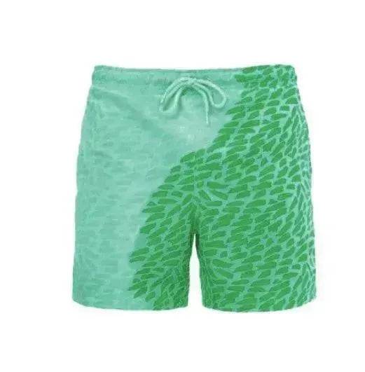 Magical Change Color Beach Shorts Summer Men Swimming Swimsuit Quick Dry - EX-STOCK Canada